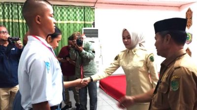Pembukaan Peserta Diklat Calon Paskibra Tingkat Kabupaten Pulang Pisau 2023