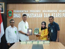 Kerja Sama dengan Kemenag, Dispersip Kalsel Siap Kuatkan Literasi Melalui Masjid