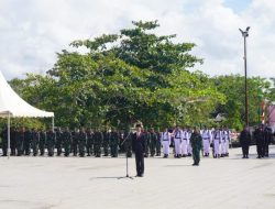Momen Peringatan HUT RI ke-78, Pemkab Tanbu Ziarah dan Tabur Bunga