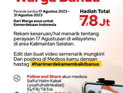 Rekam dan Bagikan Momen 17an Bisa Dapat Jutaan Rupiah dari Saiful Halim