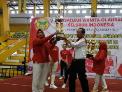 Berlangsung di GOR, Perwosi Banjarmasin Tambah 2 Kategori Lomba Senam Aerobik 2023