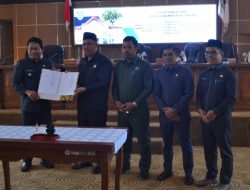 Persetujuan Raperda APBD Perubahan Tahun Anggaran 2023 Pemkab Balangan bersama DPRD