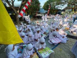 Bumikan Minat Baca, MPK Palnam Datangi SDN Tanjung Pagar 3 Banjarmasin
