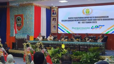 Rapat Paripurna Istimewa Peringatan Harjad ke-497 Kota Banjarmasin, Ketua Dewan Ajak Semua Elemen Masyarakat Terlibat