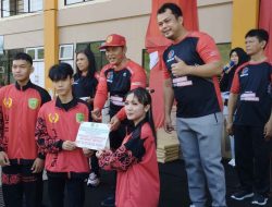Peringati Hari Olahraga Nasional ke-40, Pemkab Pulpis Serahkan Bonus Cabor Berprestasi