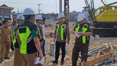 Forkopimda Balangan Monitoring Pembangunan Penataan Ibu Kota