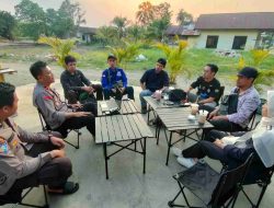 Tingkatkan Sinergitas, Kapolsek BAS Diskusi Kambtibmas Bersama Insan Pers Se-HST