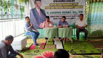 Pemilu 2024 Makin Dekat, Suripno Sumas Kenalkan Fungsi Saksi kepada Masyarakat