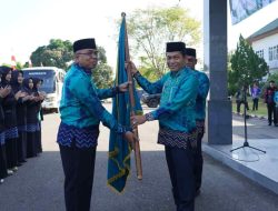 Bupati Balangan Lepas 130 Kafilah MTQ Nasional Tingkat Provinsi Kalsel ke-XXXIV