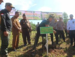 HUT Ke-65 Kodam VI/Mlw, Jajaran Kodim 1001/HSU-BLG Adakan Reboisasi