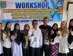 Dinas Pendidikan Workshop Penyusunan Kurikulum Mulok