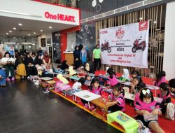 Satu Hati Penuh Arti, Trio Motor Perintis Gelar Lomba Mewarnai Tingkat TK dan Menghias Kue