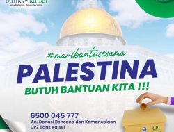 UPZ Bank Kalsel Buka Donasi Untuk Para Korban di Palestina