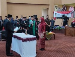 Paripurna PAW Anggota DPRD Tanbu Fraksi PDI-P Dihadiri Asisten II