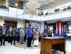 Lantik Puluhan Pejabat Baru, H Arifin Noor : Upaya Meningkatkan Kualitas Pelayanan Publik