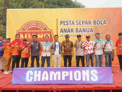 Bupati Balangan Tenutup Event Adaro Soccer Festival (ASF)