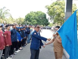 lepas Peserta Karang Taruna, Bupati Balangan Pesan Jaga Nama Baik Daerah