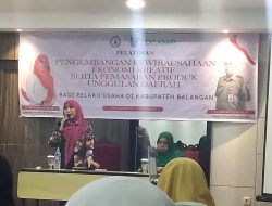 Bersama GKN, DKUKMPP Balangan LakukanPelatihan Kewirausahaan