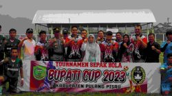 Hj. Nunu Andriani Buka Resmi Turnamen Bupati Cup 2023