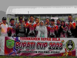 Hj. Nunu Andriani Buka Resmi Turnamen Bupati Cup 2023