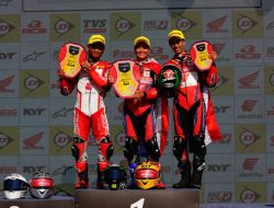 Rheza Podium Kedua ARRC China, Astra Honda Pastikan Juara Asia