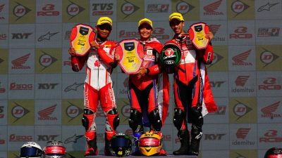 Rheza Podium Kedua ARRC China, Astra Honda Pastikan Juara Asia