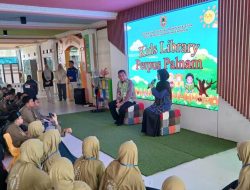 Santri MTs Muhammadiyah 3 Al Furqon Padati Perpustakaan Palnam
