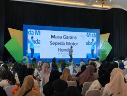 Trio Motor Honda Sosialisasikan Garansi Rangka 5 Tahun di PKU Akbar PT PNM Banjarmasin