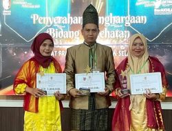 Petugas RSUD Datu Kandang Haji, Berhasil Meraih Tenaga Kesehatan Teladan Tingkat Provinsi