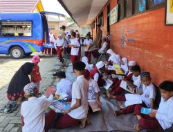 Bawa 4 MPK, Tim Pusling Palnam Sambangi 12 Sekolah di Kabupaten Tapin