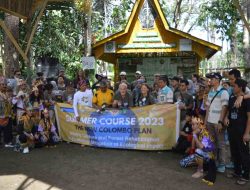 Mahasiswa Universitas Newcastle Australia Ramaikan Pasar Budaya Racah Mampulang Balangan