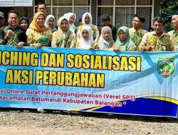 Permudah Proses Verifikasi Keuangan, Sekcam Batu Mandi Luncurkan Aplikasi Verel SPJ