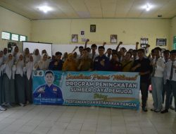 Dukung Pembangunan di Bidang Pertanian, KNPI Balangan Sosialisasikan Petani Milenial