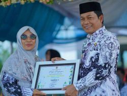 Momentum Peringatan HUT ke-78 PGRI dan HGN, Bupati Balangan: Akan Berangkatkan 100 Guru Berprestasi ke London