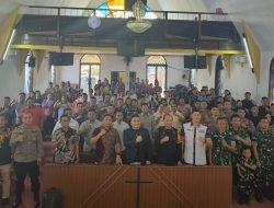 Mewujudkan Pemilu Damai 2024, Polda Kalsel Gelar Ibadah Bersama