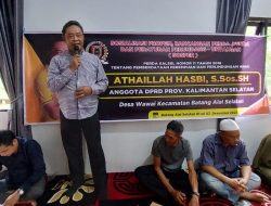 Athaillah Hasbi Sosialisasi Perda Pemberdayaan Perempuan dan Perlindungan Anak di HST
