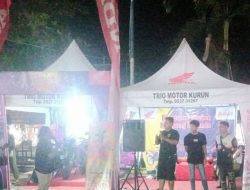 Bawa Organ Tunggal, Trio Motor Kurun Mampir di Taman Kota Kuala Kurun