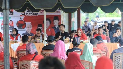 Safari TKD Ganjar-Mahfud di Tanbu, Masyarakat Tertarik Kartu Sakti