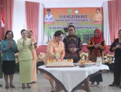 Puncak Peringatan HUT ke-24 Dharma Wanita Persatuan Kabupaten Pulang Pisau Tahun 2023