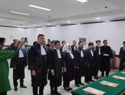 Tempuh Tahapan Panjang, Akhirnya 11 Advokat Baru KAI Kalsel Diambil Sumpahnya