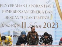 Pemkab Pulpis Terima LHP Kinerja DTT Semester II 2023 dari BPK RI