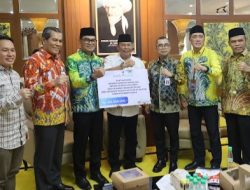 UPZ Bank Kalsel Salurkan Bantuan Kepada Korban Bencana Angin Puting Beliung di Batola
