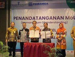 Tingkatkan Layanan Kemasyarakat Pinggiran dan Pinggiran, Bank Kalsel Teken MoU Bersama Perbamida