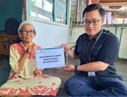 Noor Sehat Mendapat Bantuan Biaya Hidup Bulanan dari UPZ Bank Kalsel