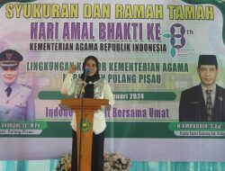 Momentum HAB ke-78, Pj Bupati: Kantor Kemenag Pulang Pisau Telah Menjadi Payung Teduh Kerukunan Umat Beragama