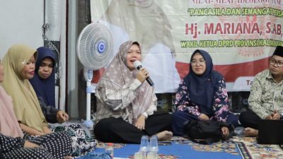 Hj. Mariana Pupuk Semangat Persatuan dan Kesatuan di Desa Sekapuk