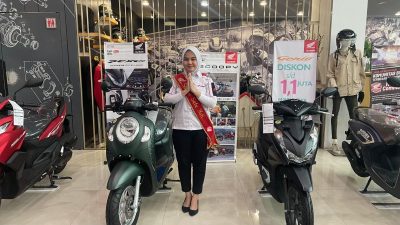 Program #RideONHonda-January Hadir di Trio Motor