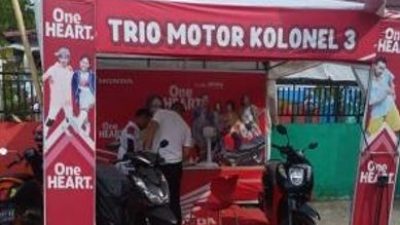 Ada Pameran Trio Motor Kolonel di Kelayan Selatan