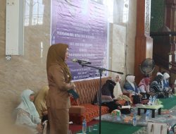 Pj Bupati Hj. Nunu Andriani Hadiri Peringatan Isra Mikraj dan Haul Guru Sekumpul di Masjid Agung Ar Raudah