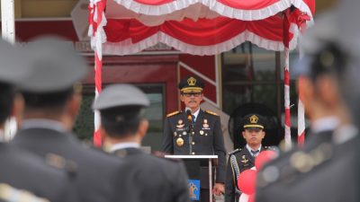 Upacara Peringatan Hari Bhakti Imigrasi ke-74 Berlangsung Meriah di Kemenkumham Kalsel